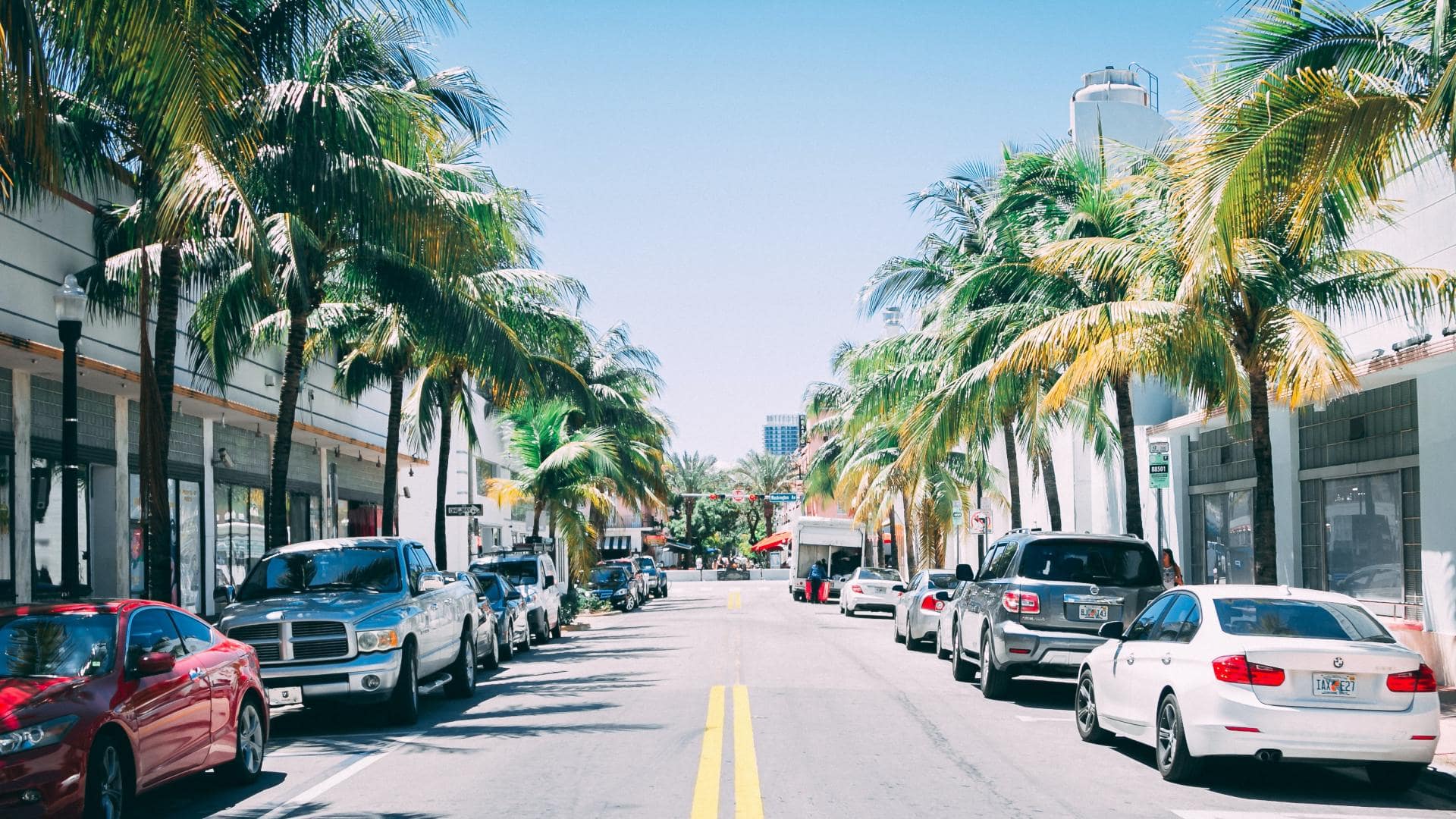 Майами обычные улицы